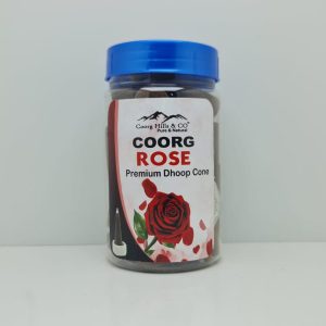 Coorg Rose Premium Dhoop Cone
