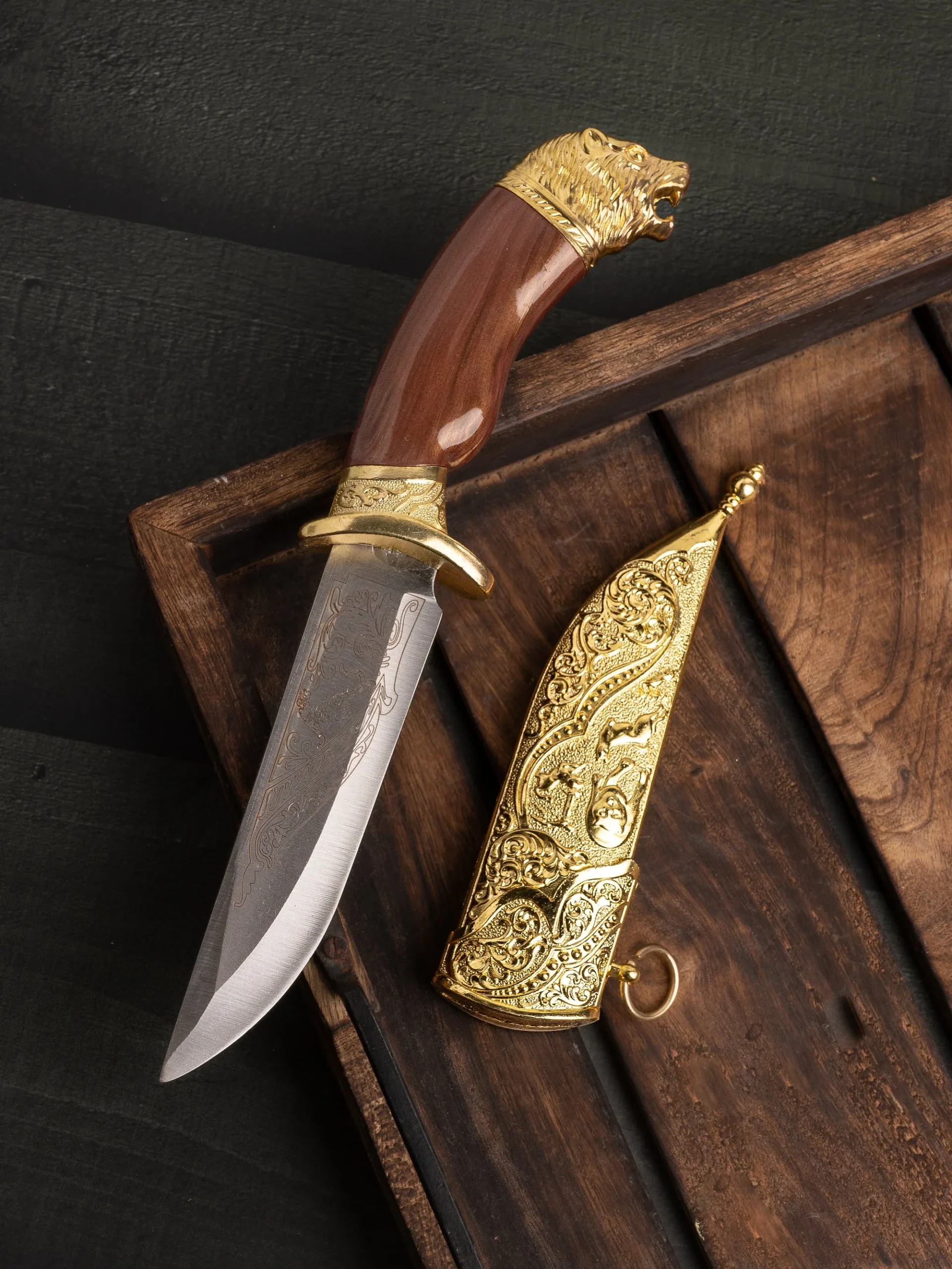 Dagger in a Golden Case